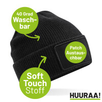Beanie Fechten Silhouette Black Mütze