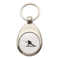 Schlüsselanhänger Fechten Silhouette