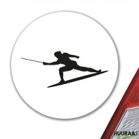 Aufkleber Fechten Silhouette 10cm Sticker