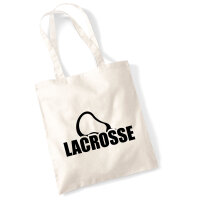 Jutebeutel Lacrosse Schriftzug 10 Liter