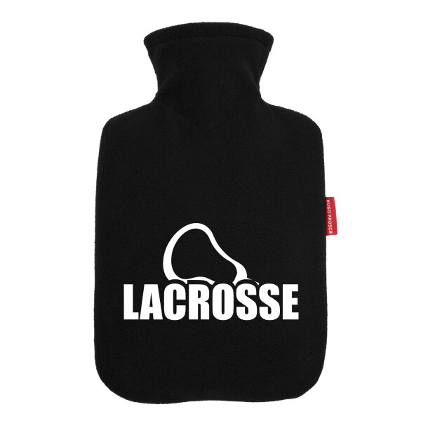 Wärmflasche Lacrosse Schriftzug