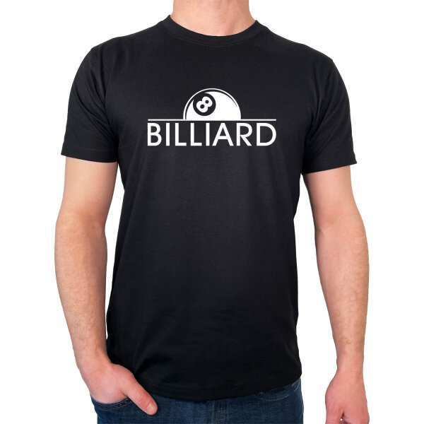 Herren T-Shirt Billard Snooker Größe S-3XL