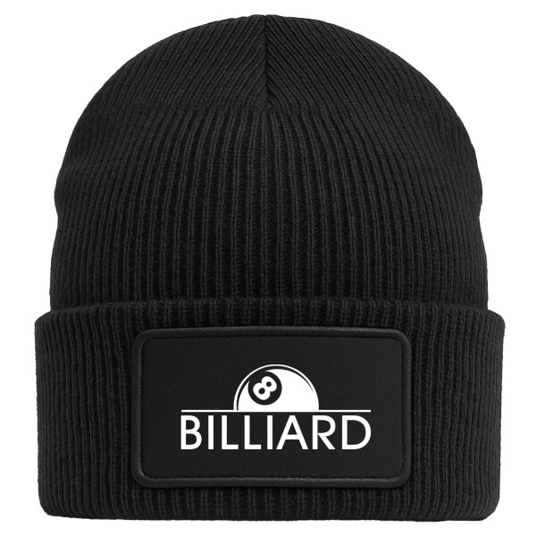 Beanie Billard Snooker Black Mütze