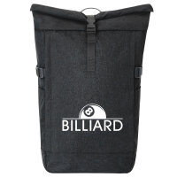 Kurierrucksack Billard Snooker 30-44 Liter Black Melange