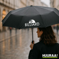 Regenschirm Billard Snooker 98cm Schwarz