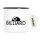 Emaille Tasse Billard Snooker 300ml Vintage Emaille Becher