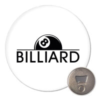 Magnet Billard Snooker 59mm Kühlschrankmagnet...
