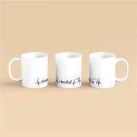 Kaffeetasse Handball Weiß 330ml