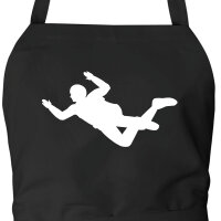 Schürze Skydiving Silhouette