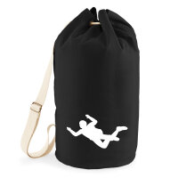 Seesack Skydiving Silhouette 20 Liter Rucksack Black