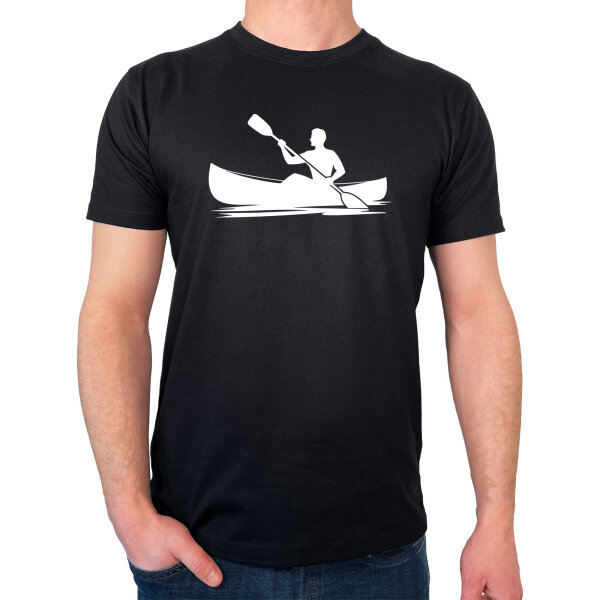 Herren T-Shirt Canoeing Kajakfahren Größe S-3XL