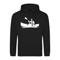 Unisex Hoodie Canoeing Kajakfahren Größe S-3XL