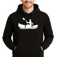 Unisex Hoodie Canoeing Kajakfahren Größe S-3XL