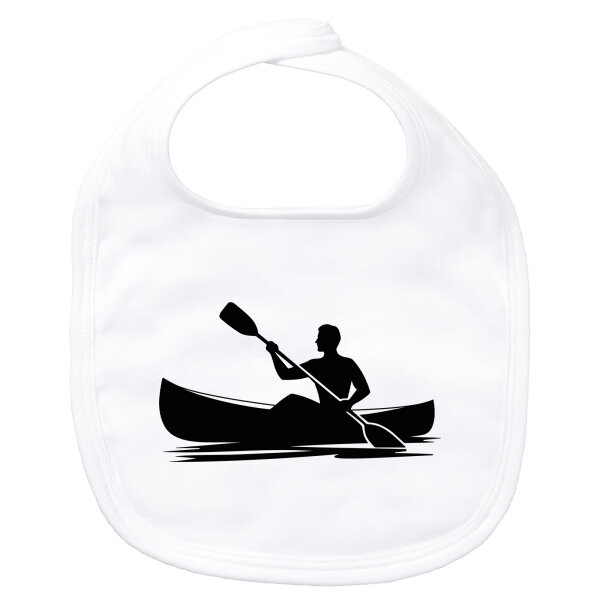 Baby Lätzchen Canoeing Kajakfahren Klettverschluss