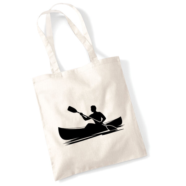 Jutebeutel Canoeing Kajakfahren 10 Liter