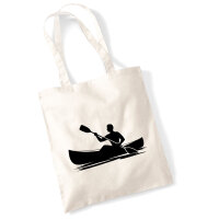 Jutebeutel Canoeing Kajakfahren 10 Liter