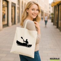 Jutebeutel Canoeing Kajakfahren 10 Liter