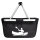 Einkaufskorb faltbar Canoeing Kajakfahren 20 Liter Tragekorb Black