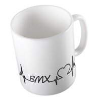 Kaffeetasse BMX Weiß 330ml