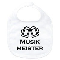 Baby Lätzchen Musikmeister Spielmanszug Klettverschluss