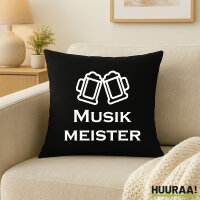 Kissen Musikmeister Spielmanszug 40x40cm