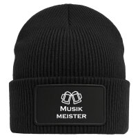 Beanie Musikmeister Spielmanszug Black Mütze