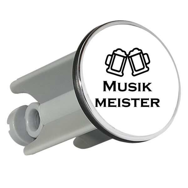 Waschbeckenstöpsel Musikmeister Spielmanszug 4cm Abflussstopfen