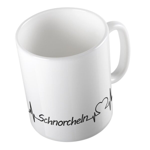Kaffeetasse Schnorcheln Weiß 330ml
