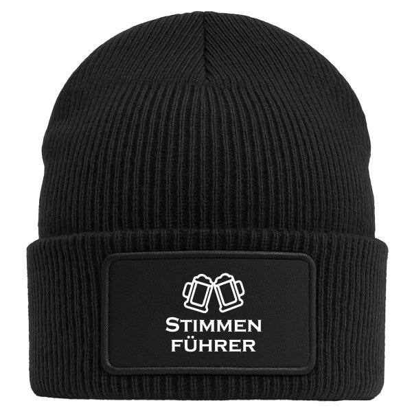Beanie Stimmenführer Spielmanszug Black Mütze
