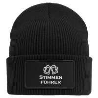 Beanie Stimmenführer Spielmanszug Black Mütze