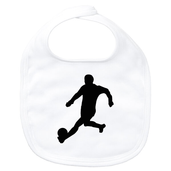 Baby Lätzchen Fußball Soccer Klettverschluss