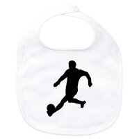 Baby Lätzchen Fußball Soccer Klettverschluss