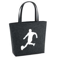 Filzshopper Fußball Soccer 22 Liter Filztasche
