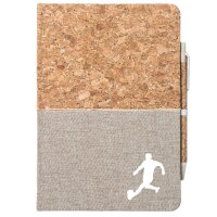 Notizbuch A5 Fußball Soccer 80 Blatt inkl....