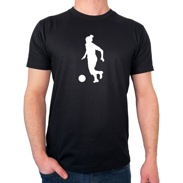 Herren T-Shirt Soccer Fußball Größe S-3XL