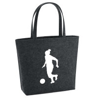 Filzshopper Soccer Fußball 22 Liter Filztasche