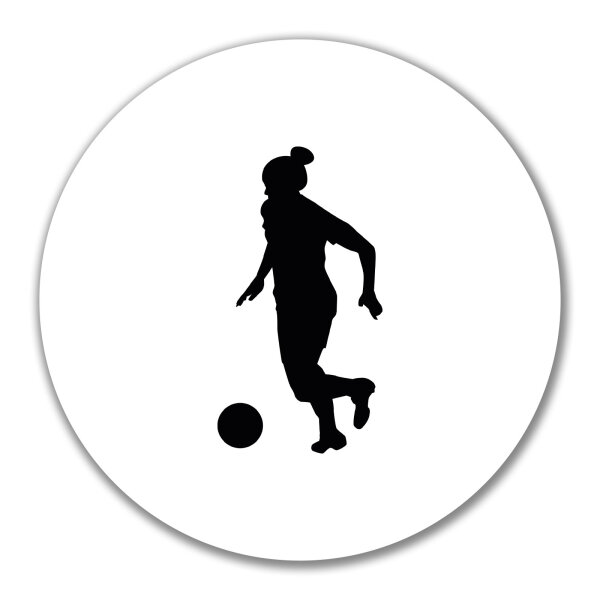 Aufkleber Soccer Fußball 10cm Sticker