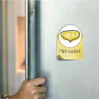 Magnet Hello Sprechblase Hi Hallo 59mm...