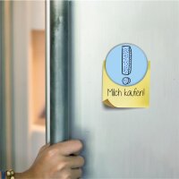 Magnet Ausrufezeichen Blau Punkte Achtung 59mm...
