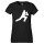 Damen T-Shirt Cricket Silhouette Größe XS-XXL