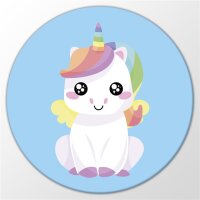 Magnet Einhorn Niedlich Süß Bunt Regenbogen...