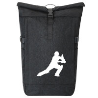 Kurierrucksack Cricket Silhouette 30-44 Liter Black Melange