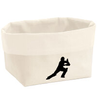 Organizer Cricket Silhouette Aufbewahrungskorb