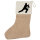 Weihnachtsstrumpf Cricket Silhouette Beige