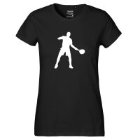 Damen T-Shirt Tennis Silhouette Größe XS-XXL