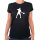 Damen T-Shirt Tennis Silhouette Größe XS-XXL
