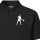 Herren Polo Shirt Tennis Silhouette Größe S-3XL