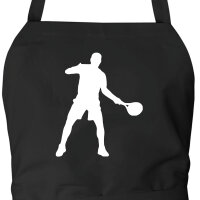 Schürze Tennis Silhouette