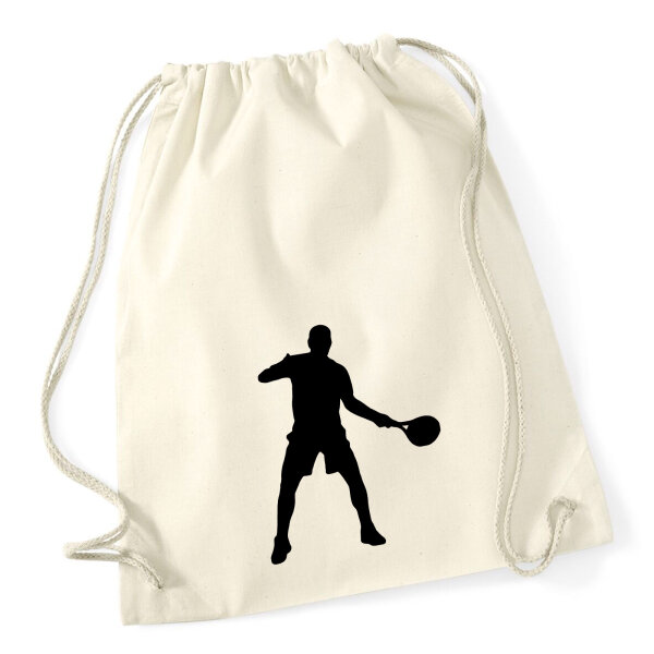 Turnbeutel Tennis Silhouette 12 Liter