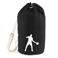 Seesack Tennis Silhouette 20 Liter Rucksack Black